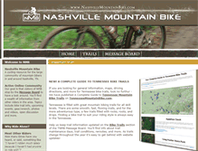 Tablet Screenshot of nashvillemountainbike.com